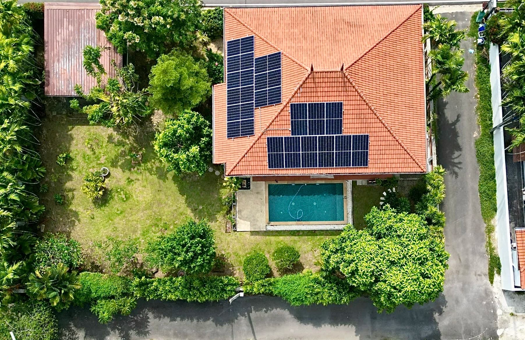 วิลล่าพร้อมสระว่ายน้ำหรูในภูเก็ต